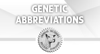 Genetic Abbreviations